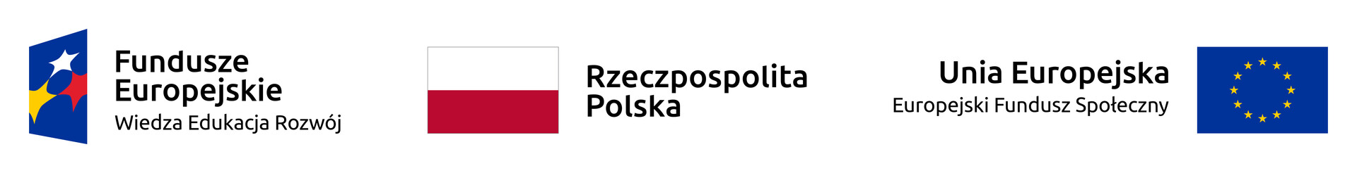 znaku Funduszy Europejskich, barw Rzeczypospolitej Polskiej i znaku Unii Europejskiej