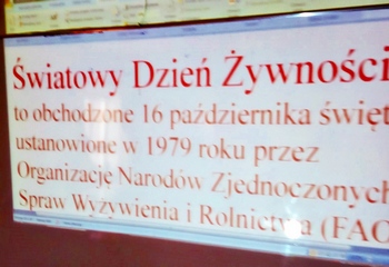 Prezentacja Światowy Dzień Żywności